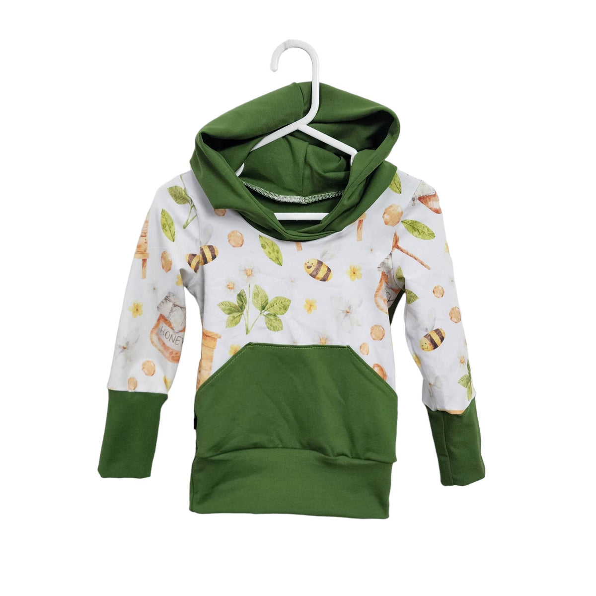 Créations M3 | Hoodie évolutif | Apiculture 3-12M (prêt à partir)