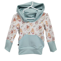 M3 Creations | Grow-with-me Hoodie | Fables of the Forest (pre-order)