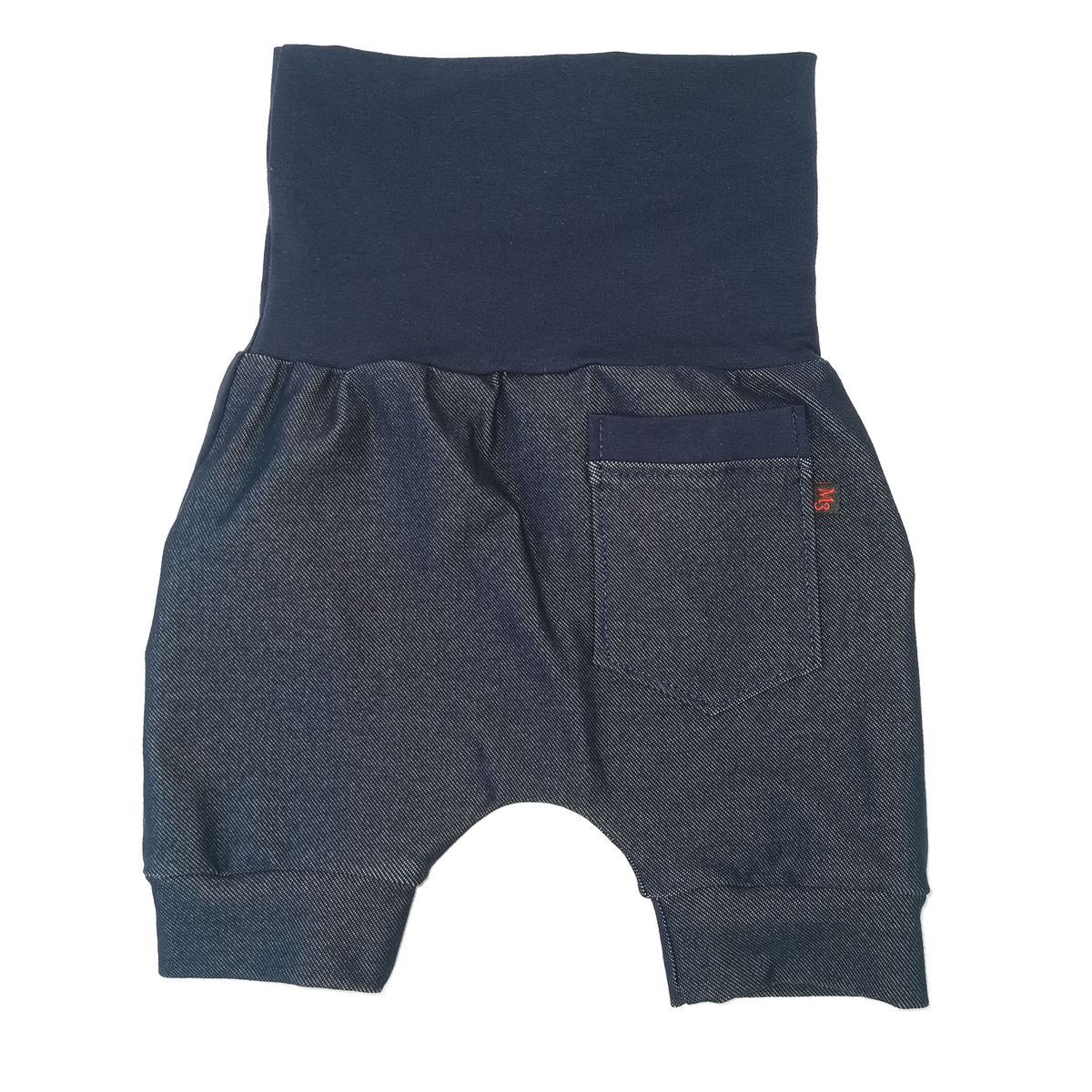 Créations M3 | Short évolutif | Denim marine (précommande)