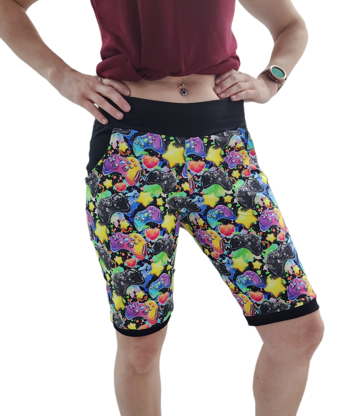 Créations M3 | Short pour femmes (motif) | Gamer Only (précommande)