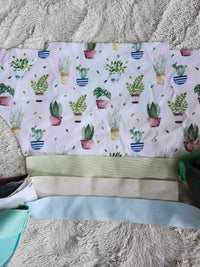 Cloth Diaper | One size Scrappy-wrap | Even more plants