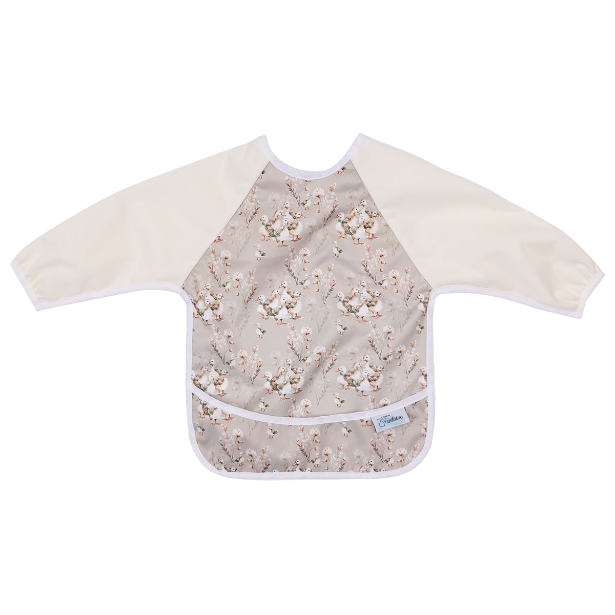 La Claire Fontaine | Bib with sleeve | Funny Ducklings 