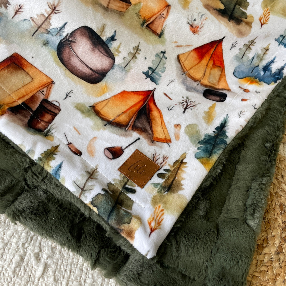 Comforters | Pre-order | Rustic campsite