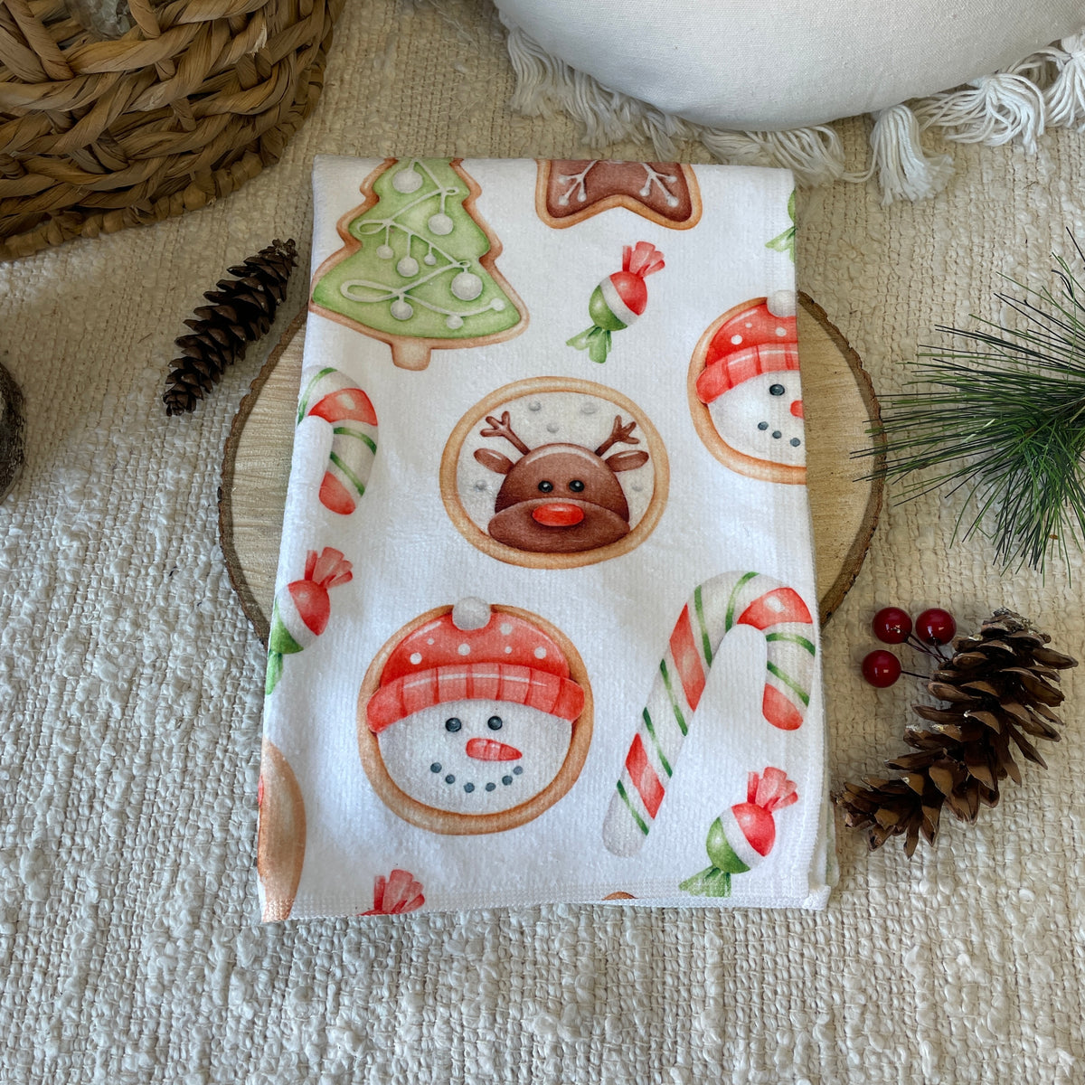 Serviette à mains en précommande | Christmas Treats