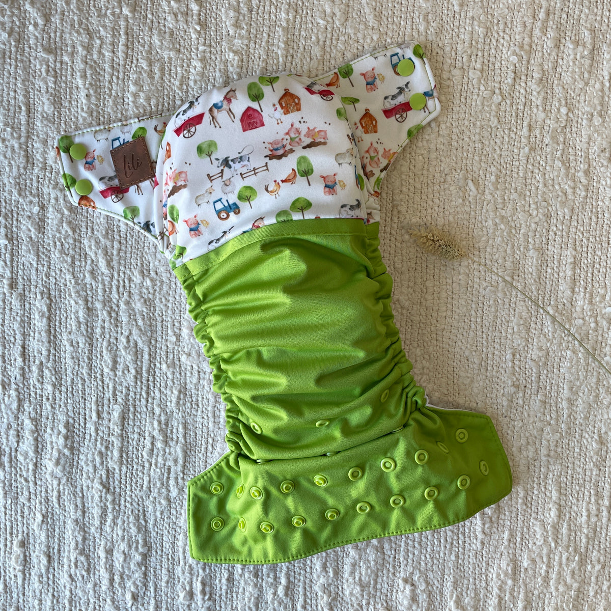 Cloth Diaper | BIG size | Charles at the Farm (wrap)