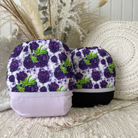 Cloth Diaper | BIG size | Juicy Blackberries (wrap)