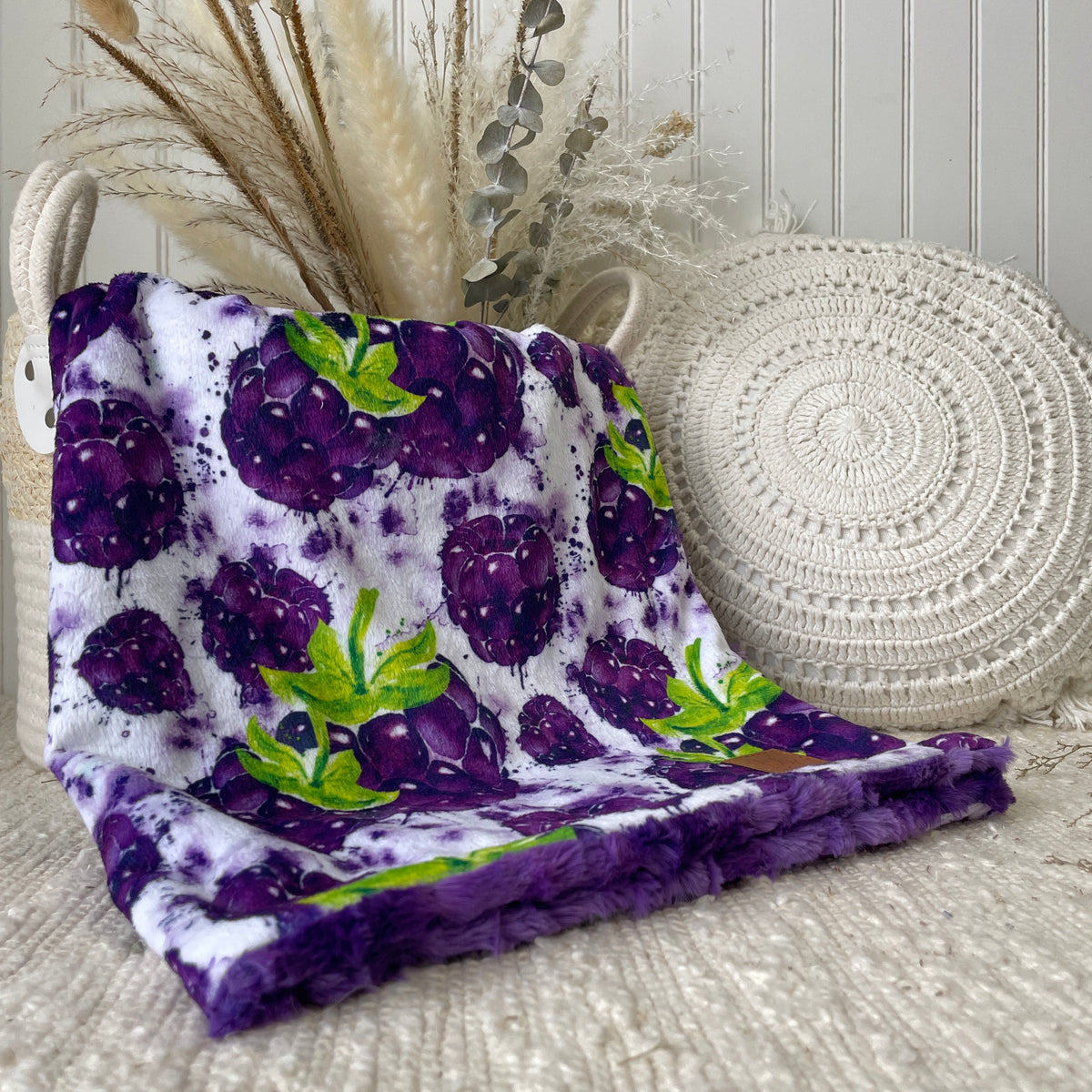 Comforters | Pre-order | Juicy Blackberries