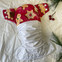 Cloth Diaper | BIG size | Gingerbread (wrap)