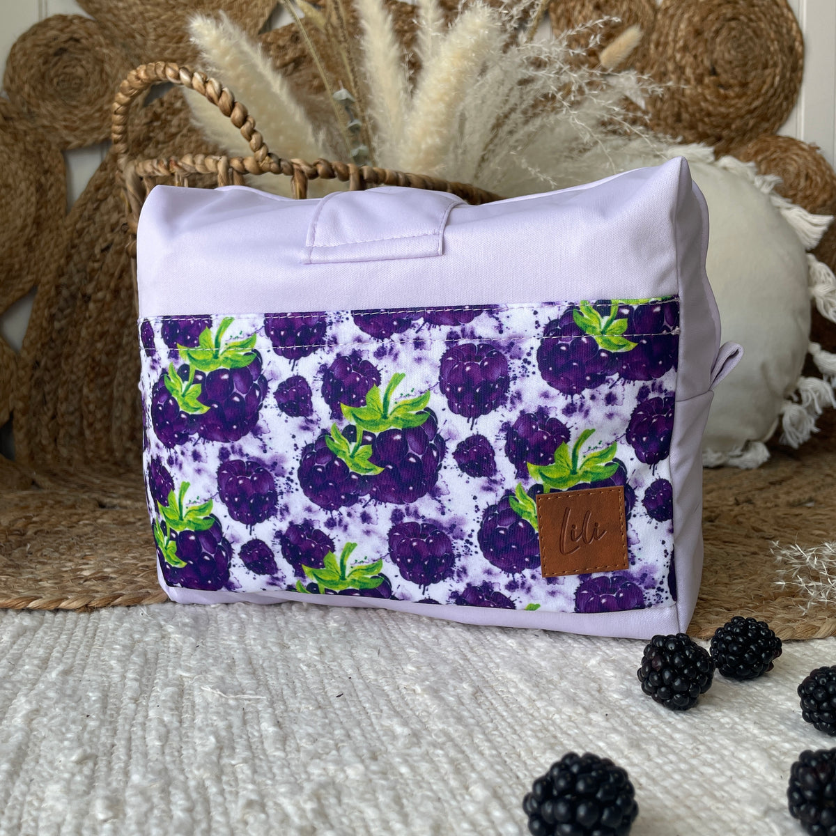 Waterproof LiliPOD bag | Juicy Blackberries