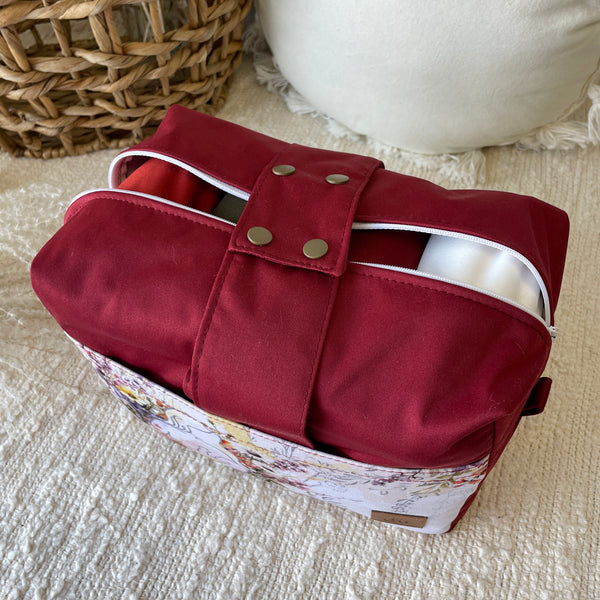 Waterproof LiliPOD bag | Mommy's Latte (silhouette)