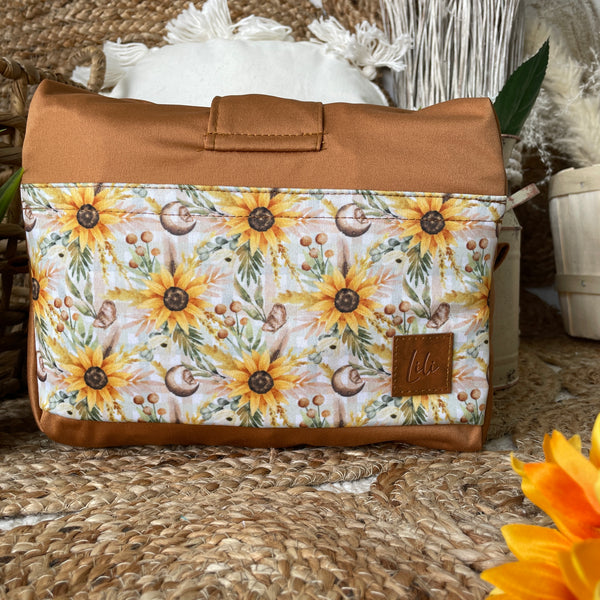 Waterproof LiliPOD bag | Country sunflower