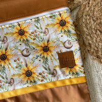 Hanging waterproof bag | Country sunflower