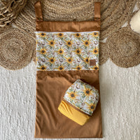 Hanging waterproof bag | Country sunflower