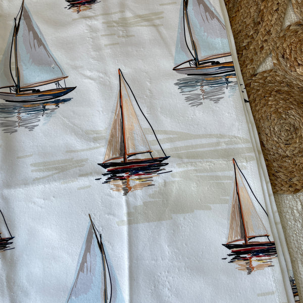 Pre-Order Beach Towel | Sailboat