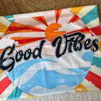 Beach Towel | Good Vibes