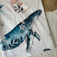 Serviette de plage | Baleine Victorienne