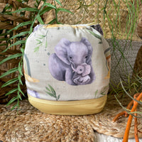 Cloth Diaper | One size | Baby Elephant (wrap)