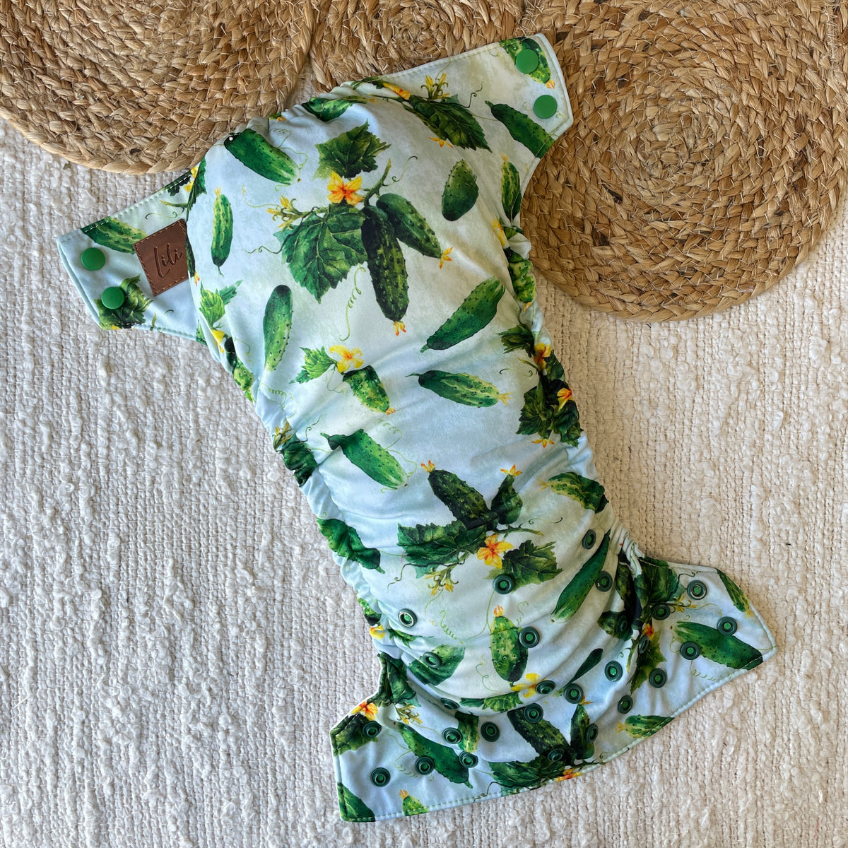 Cloth Diaper | NEWBORN size | Stéphanie's pickles (full print)