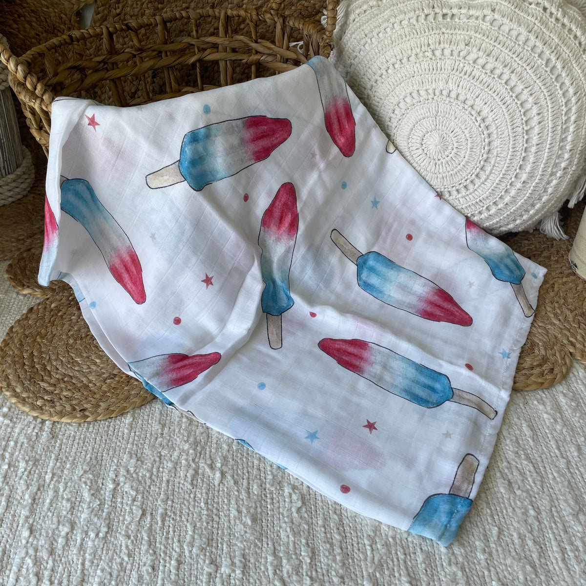 Bamboo muslin blanket for pre-order | Rocket 