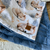 Simple comforter ready to go | Amarok [Minky/Faux Fur]