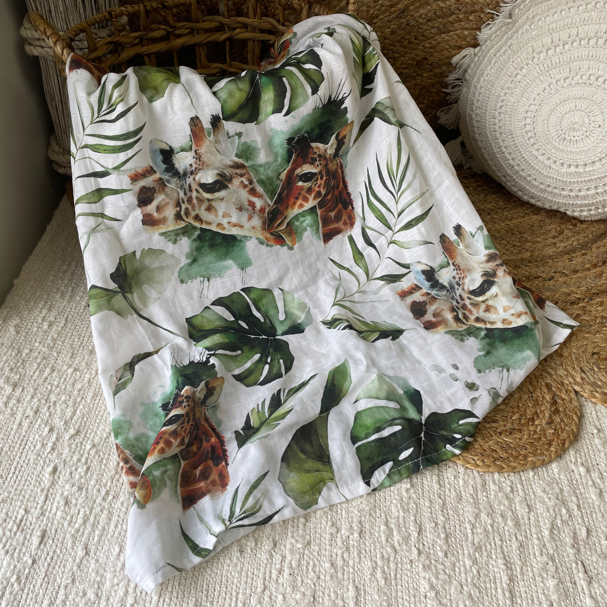 Bamboo muslin blanket for pre-order | Mother Love