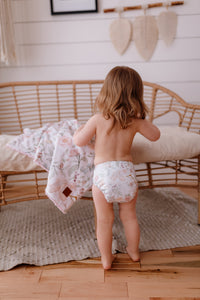 Cloth Diaper | One size | Pas de deux (full print)