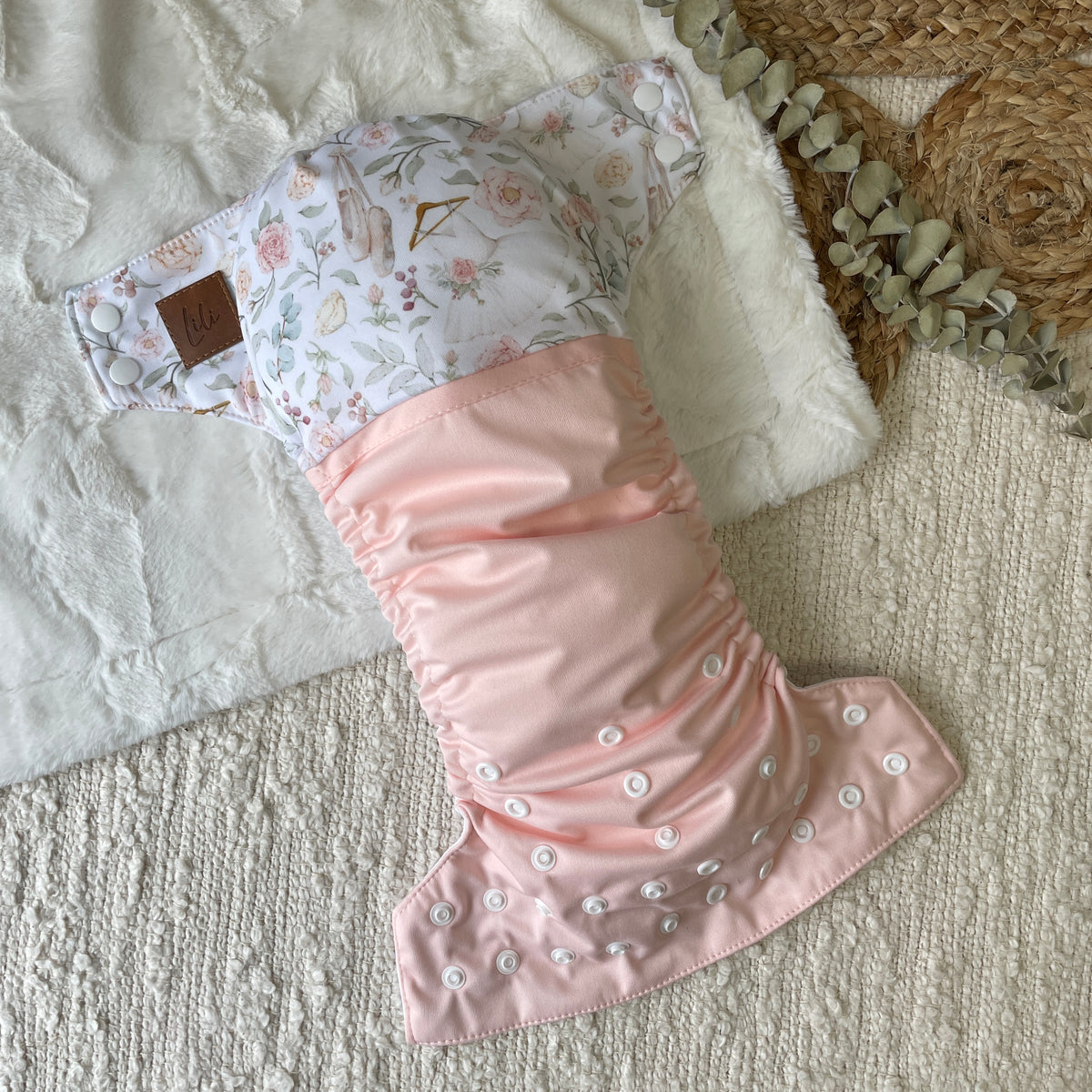 Cloth Diaper | One size | Pas de deux (wrap)