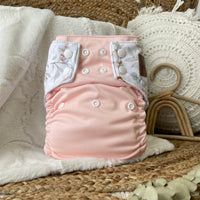 Cloth Diaper | One size | Pas de deux (wrap)