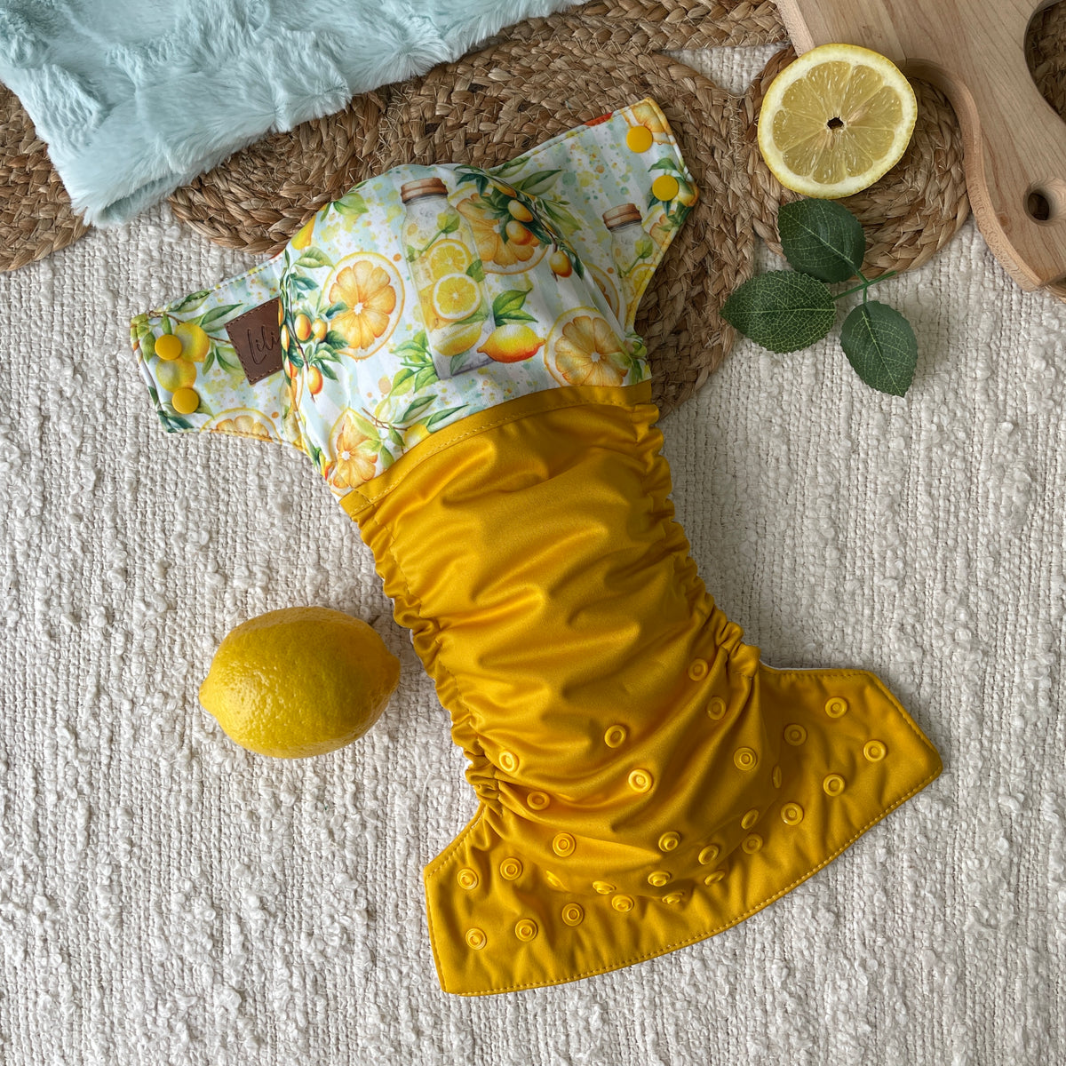 Couche lavable | taille unique | Limoncello (wrap)