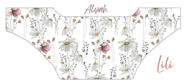 Cloth Diaper | One size | Aliyah (wrap)