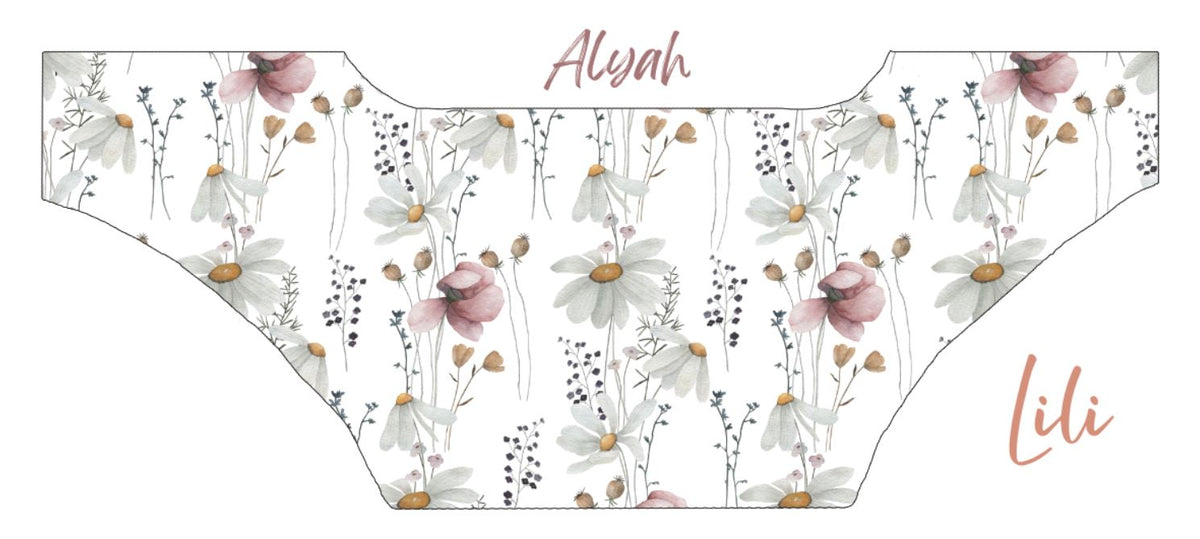 Cloth Diaper | One size | Aliyah (wrap)