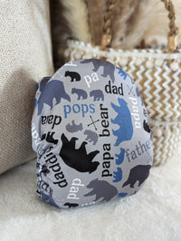 Cloth diaper | one size | Papa Bear (full print)