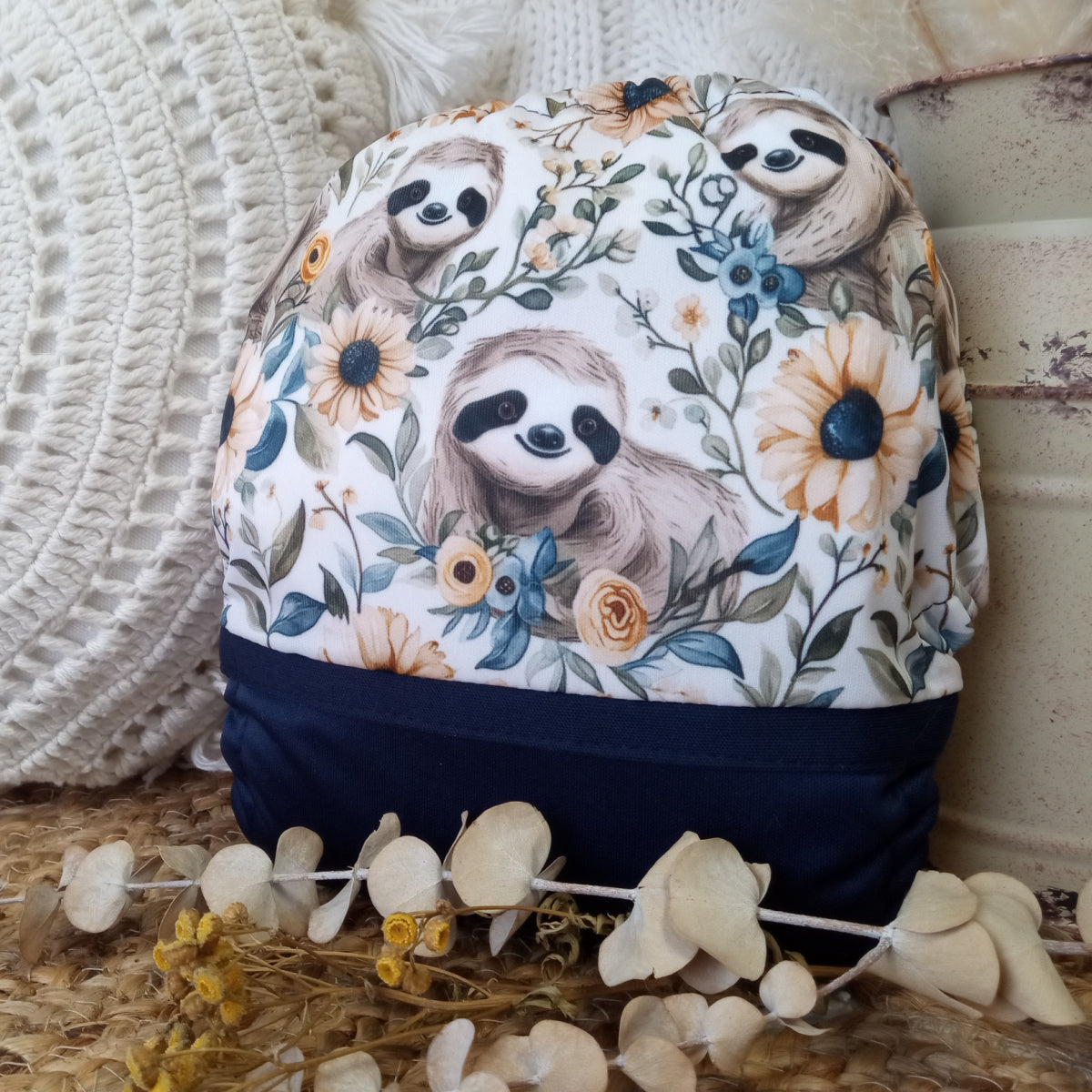 Cloth Diaper | BIG size | Teasing sloth (wrap)