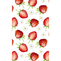 Serviette de plage en précommande | Champ de fraises