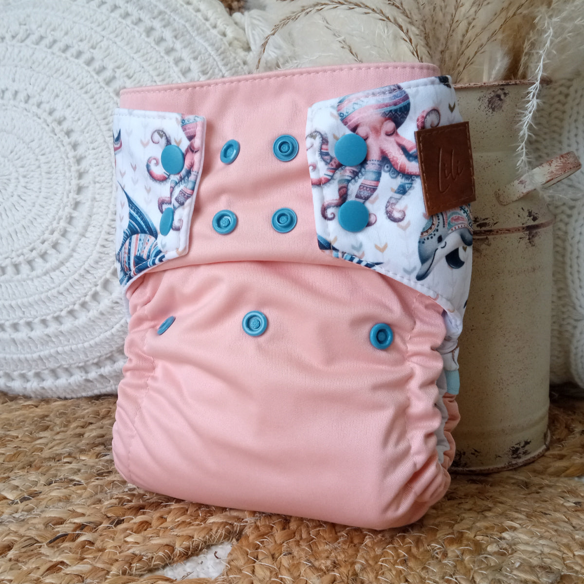 Cloth Diaper | BIG size | Marine life (wrap)