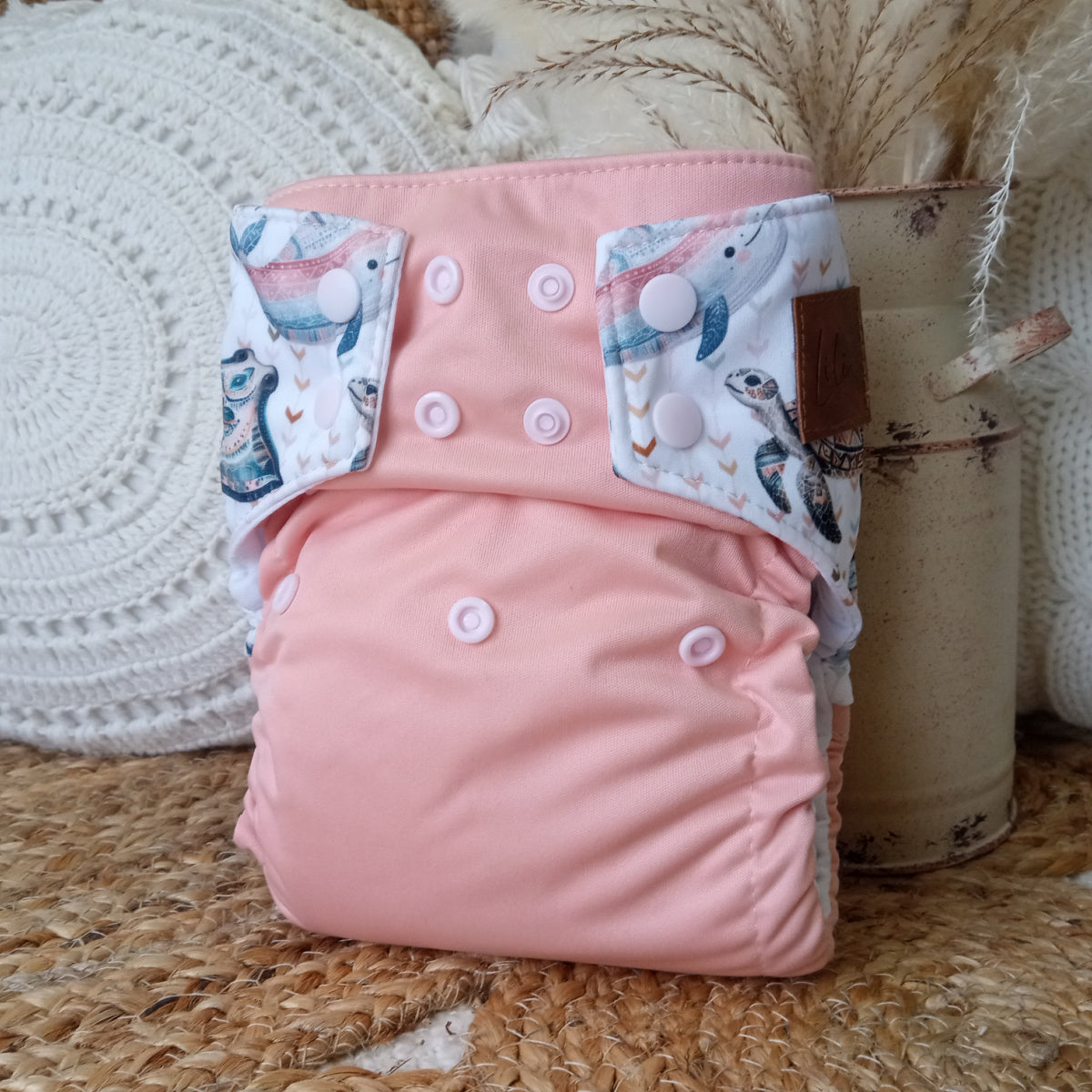 Cloth Diaper | BIG size | Marine life (wrap)