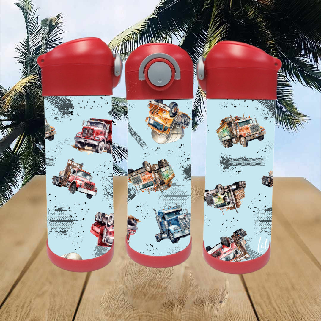 Kids Tumbler | Heavy Trucks (pre-order)