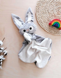 Veille sur toi | Doudou Marcel le lapin gris