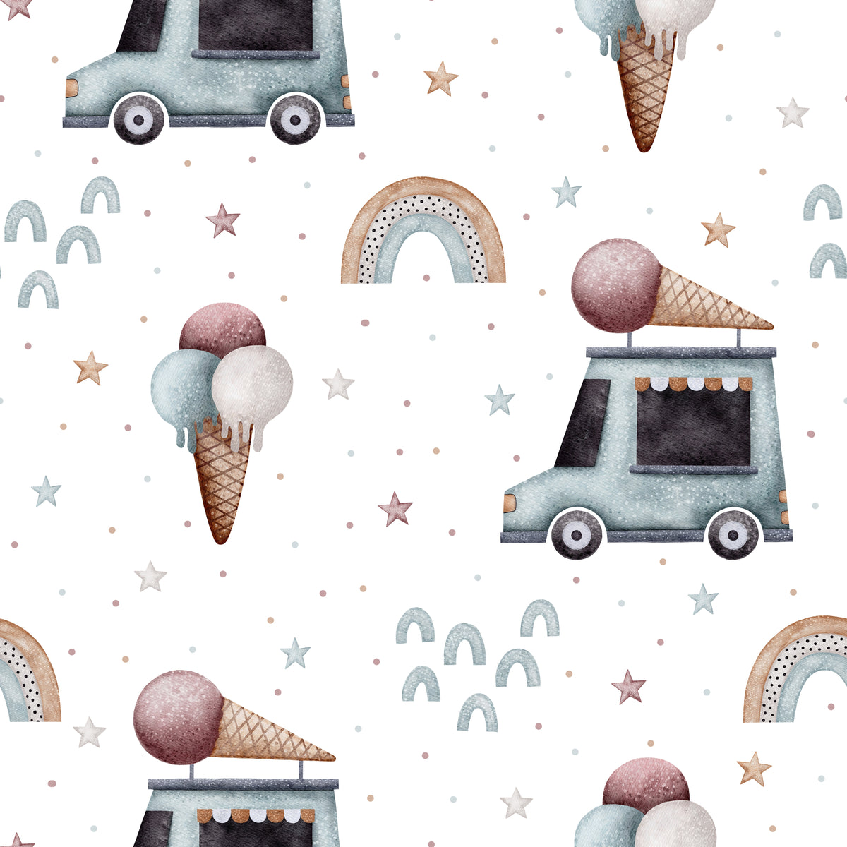 Bamboo muslin blanket for pre-order | Ice cream please!