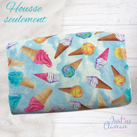 JUSTINE CLAVEAU | Housse protectrice pour coussin d'allaitement tubulaire évolutif