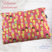 JUSTINE CLAVEAU | Housse protectrice pour coussin d'allaitement tubulaire évolutif