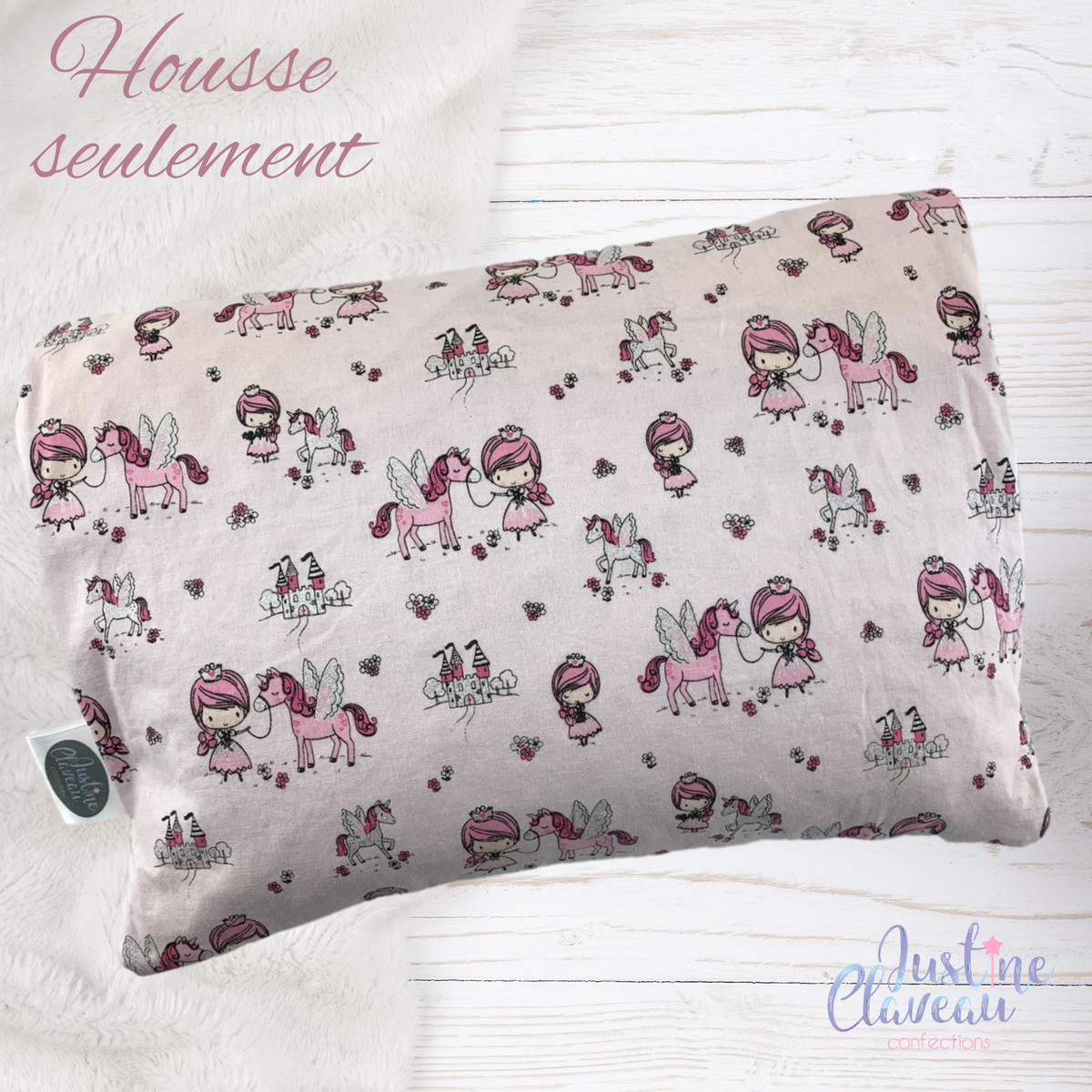 JUSTINE CLAVEAU | Housse protectrice pour coussin d'allaitement tubulaire évolutif