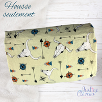 JUSTINE CLAVEAU | Housse protectrice pour coussin d'allaitement tubulaire évolutif