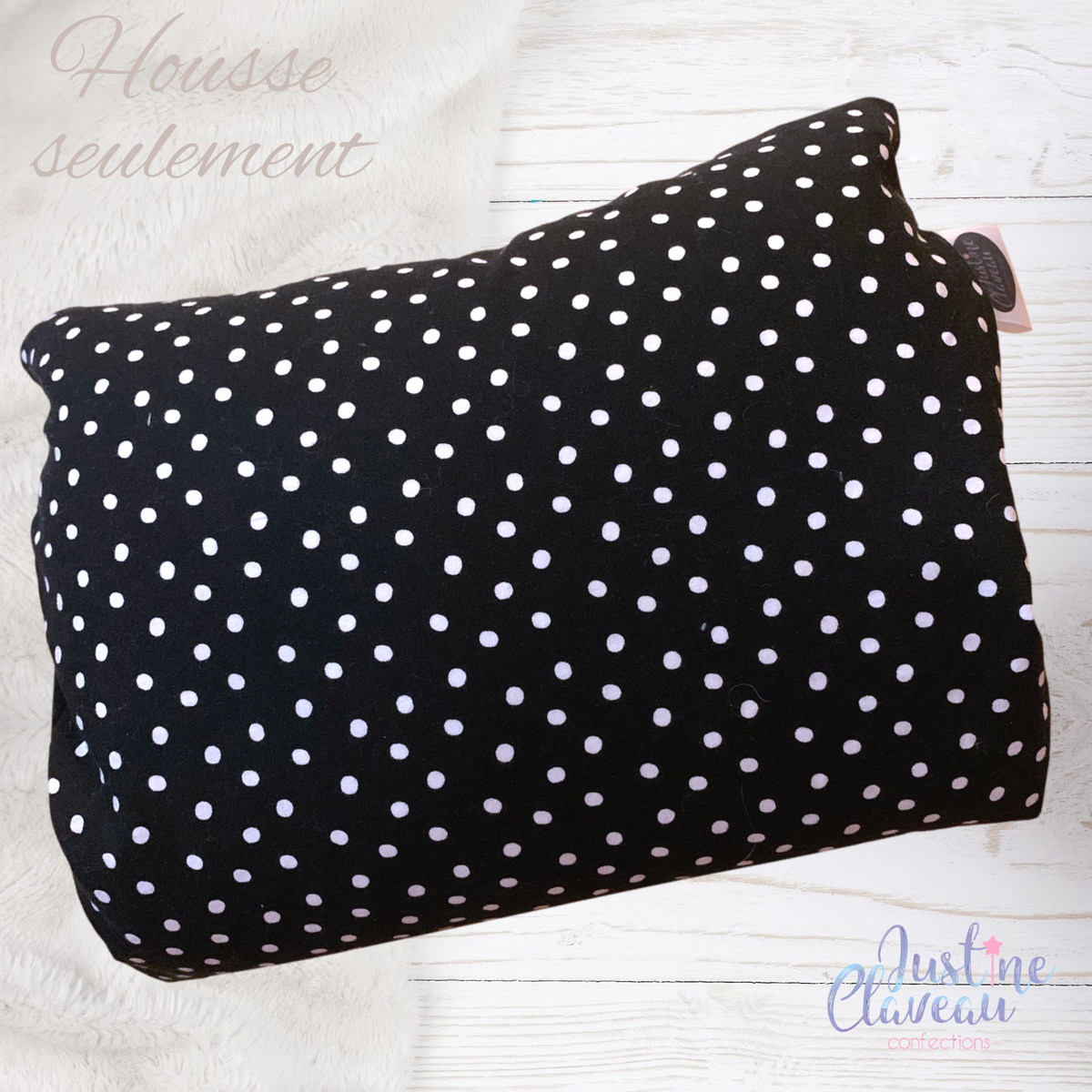 JUSTINE CLAVEAU | Housse protectrice pour coussin d'allaitement tubulaire évolutif